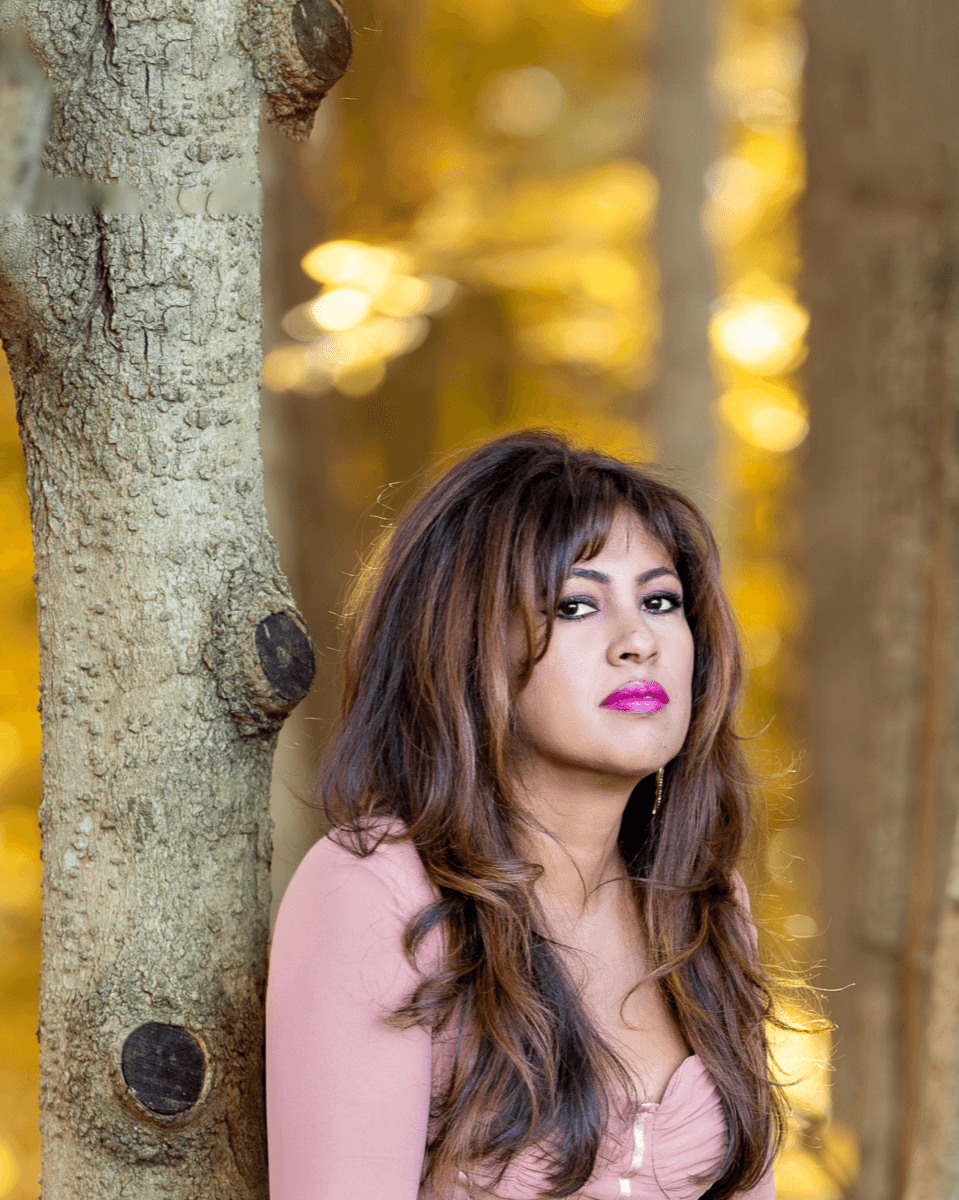 Jothi Moorthy, autumn photoshoot