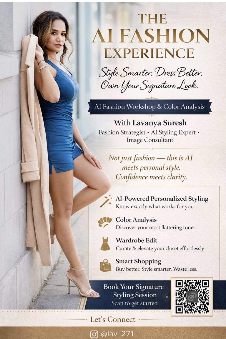 The AI Fashion Experience with Lavanya Suresh